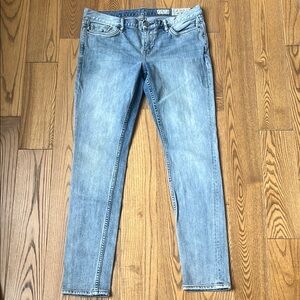 All Saints Blue Skinny Jeans with Modern Appeal